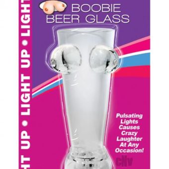 Light Up Boobie Beer Glass