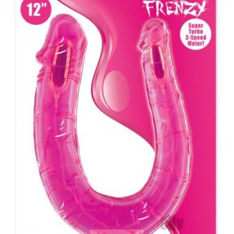 Wet Dreams Dual Pleasure Magenta Dong
