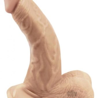 Skinsations Curve Ball Realistic Dong 7 inches