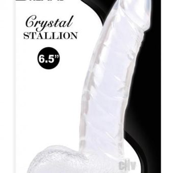 Wet Dreams Crystal Stallion Dong W/balls