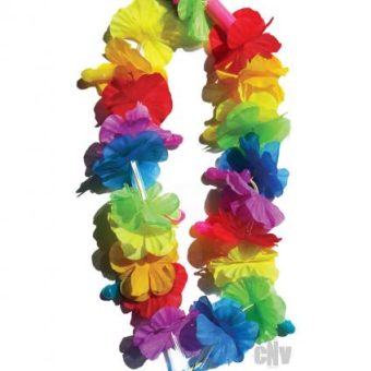 Rainbow Light Up Flower Pecker Necklace