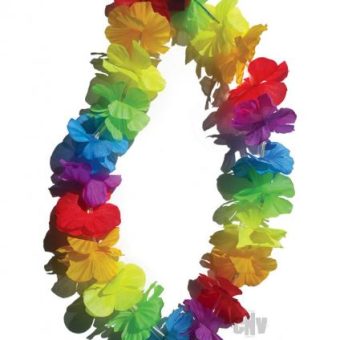 Rainbow Light Up Flower Boobie Necklace
