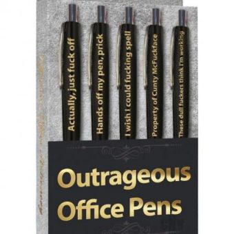 Outrageous Office Pens
