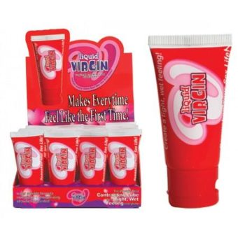 Liquid Virgin Vaginal Contracting Lubricant Display of 24