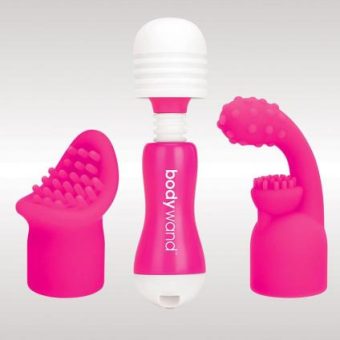 Bodywand Rechargeable Mini Pink with Attachments