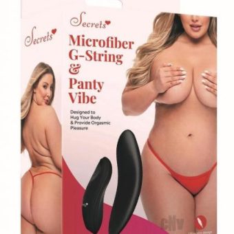 Sk Microfibe Gstring Panty Vibe Qn Red