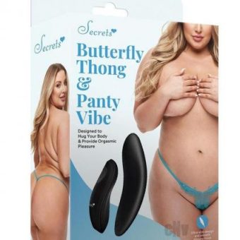 Secret Butterfly Panty Remote Q/s Tur