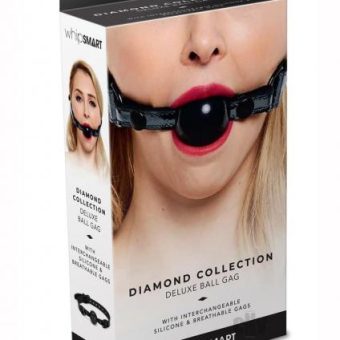 Whipsmart Deluxe Ball Gag Black