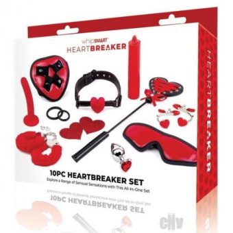 Whipsmart Heartbreaker Set 10pc Red/blk