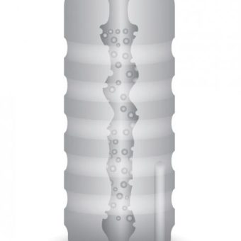 Zolo Girlfriend Squeezable Vibrating Stroker White
