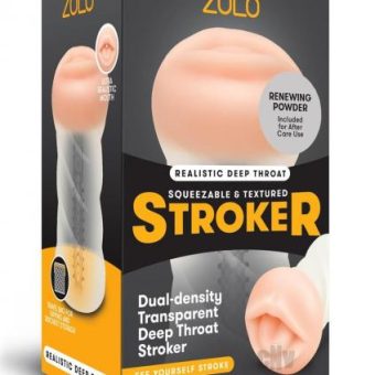 Zolo Male Masturbator Deep Throat Clr