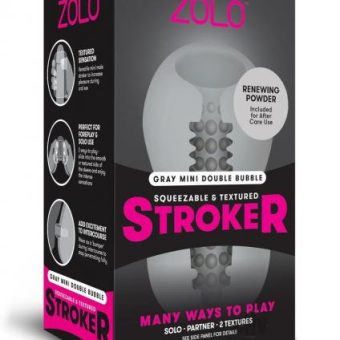 Zolo Mini Stroker Grey