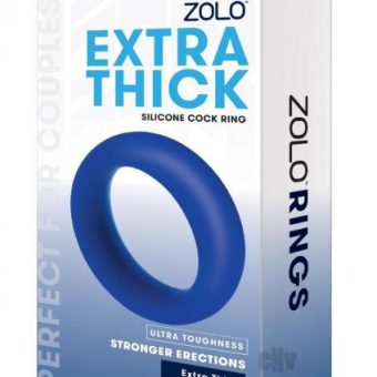 Zolo Extra Thick Cock Ring Navy