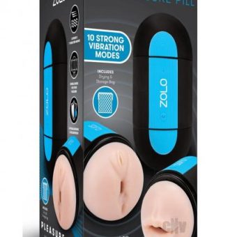 Zolo Pleasure Pill Black/blue