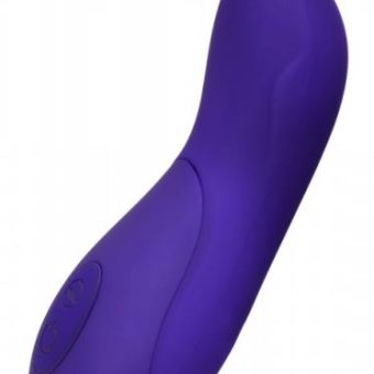 Royal Purple Silicone Pointer Vibe