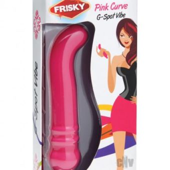 Pink Curve Silicone G-spot Vibe