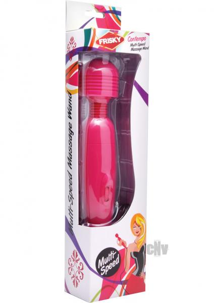 Contempo Multi Spd Massage Wand - Pink