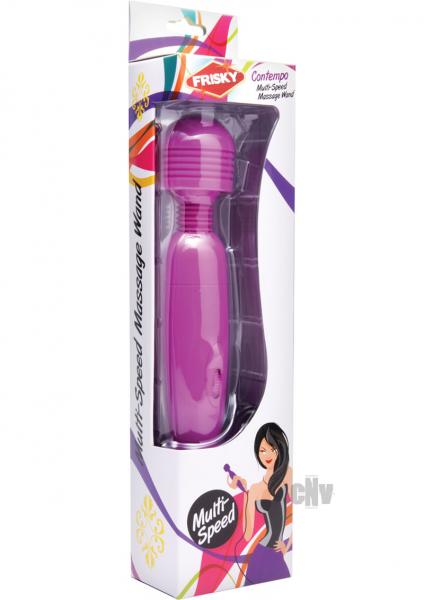 Contempo Multi Spd Massage Wand - Pur