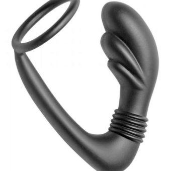 Cobra Silicone P-Spot Massager Cockring