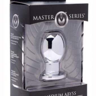 Ms Medium Abyss Hollow Anal Plug Steel