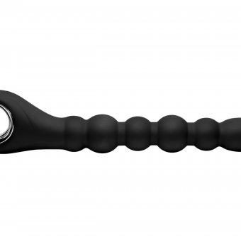 Dark Scepter 10X Vibrating Silicone Anal Beads