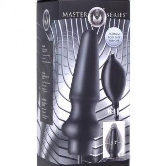 Ms Ass Pand Inflate Anal Plug Lg Black