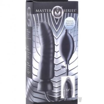 Ms Dick Spand Inflate Dildo Black