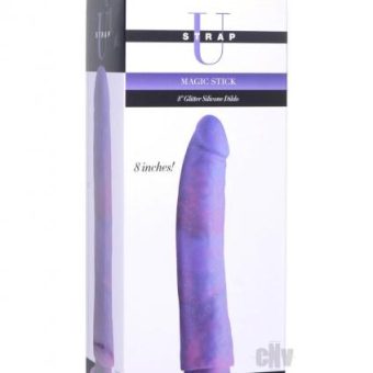 Strap U Magic Stick Glit Dildo 8 Purple