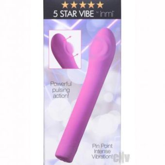 Inmi 5 Star 9x Pulsing Gspot Vibe Pink