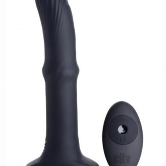 Thunder Plug Sliding Shaft Vibe W/remote