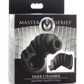 Ms Dark Chamber Silicone Chastity Cage