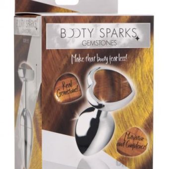 Booty Sparks Tiger Eye Heart Sm Plug