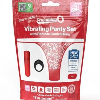 My Secret Screaming O 4t Panty Vibe Red