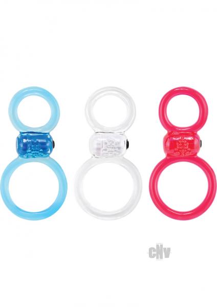Ofinity Plus Ring Assorted Colors 6 Count Box