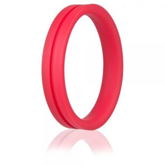 Ringo Pro XL Silicone Cock Ring Red 12 Pieces Box