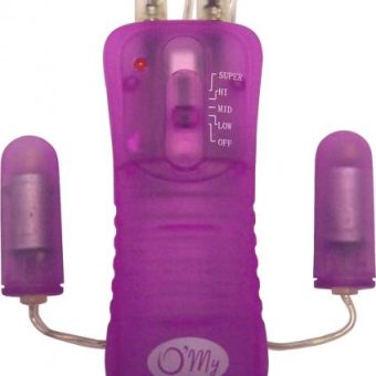 Micro Vibes Daisy Vibe Mini Vibrators Waterproof Purple