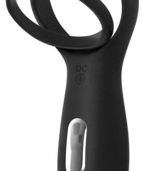 The Rechargeable Torpedo Black Vibrating Ring