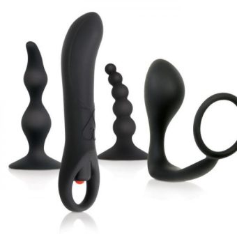Intro To Prostate Kit 4 Piece Black