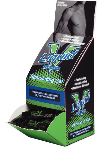 Liquid V Stimulating Gel For Men 1 Ounce 50 Per Display