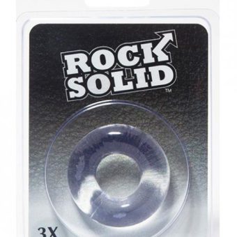 Rock Solid 3" Clear Donut Ring