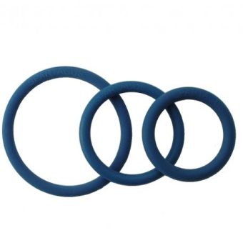 Rubber C Ring Set - Blue