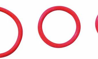 Rubber C Ring Set - Red