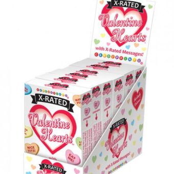 X-Rated Valentine Candy Display Of 6 1.6oz Boxes