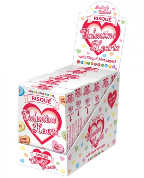 Risque Valentines Heart Candy 1.6oz Boxes Display Of 6