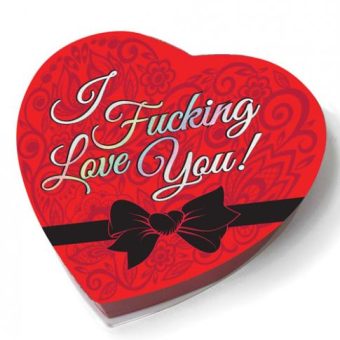I F*cking Love You Heart Box Of Chocolates 1.76oz