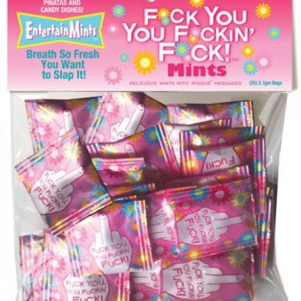 F*ck You You F*ckin F*ck Mints Bag Of 25 Fun Size Packages