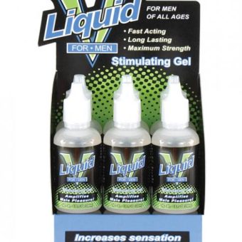 Liquid V For Men Stimulating Gel 1oz Bottle 6 Piece Display