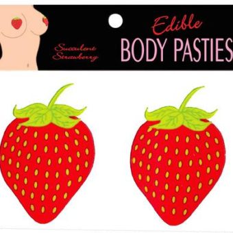 Edible Body Pasties Succulent Strawberry