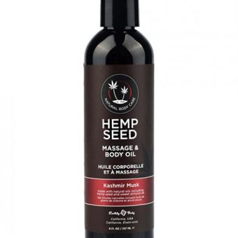 Earthly Body Massage & Body Oil - 8 Oz Kashmir Musk