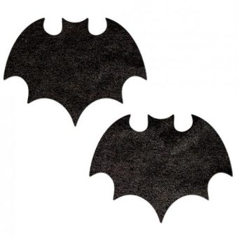Pastease Bats Black Bat Pasties O/S